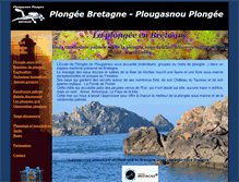 Tablet Screenshot of plougasnouplongee.com
